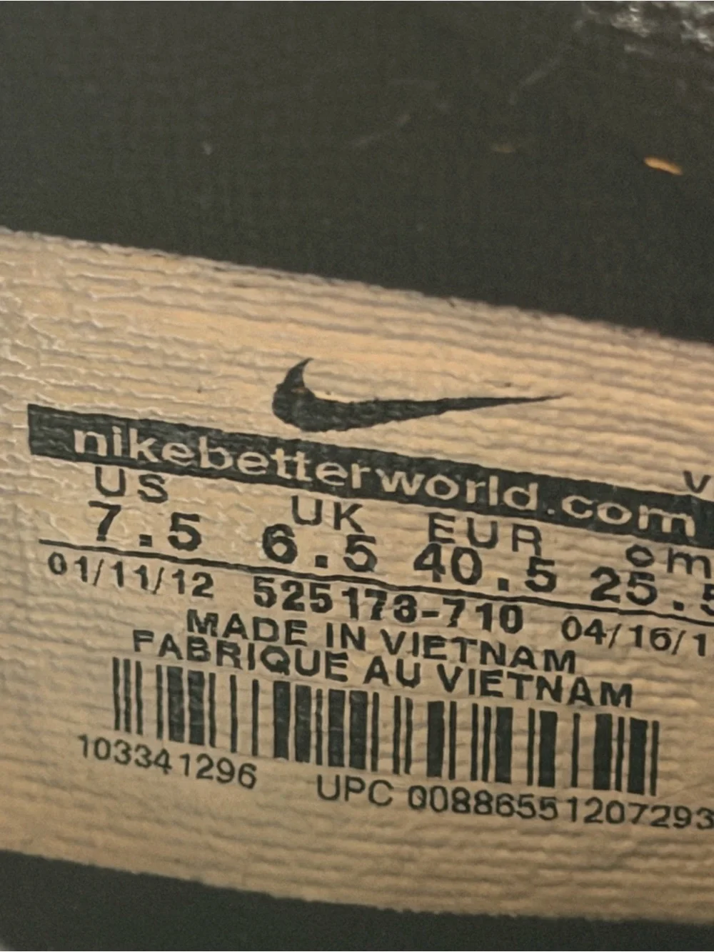 Nike CTR360 MAESTRI III Rare 2012 FG Cleats Soccer Men’s Size 7.5